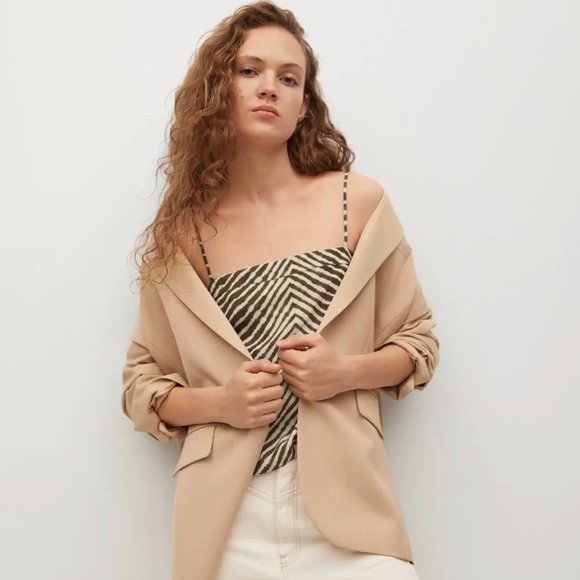 ๐คNWT - Flowy Zebra Printed Top Khasi - Picture 5 of 14